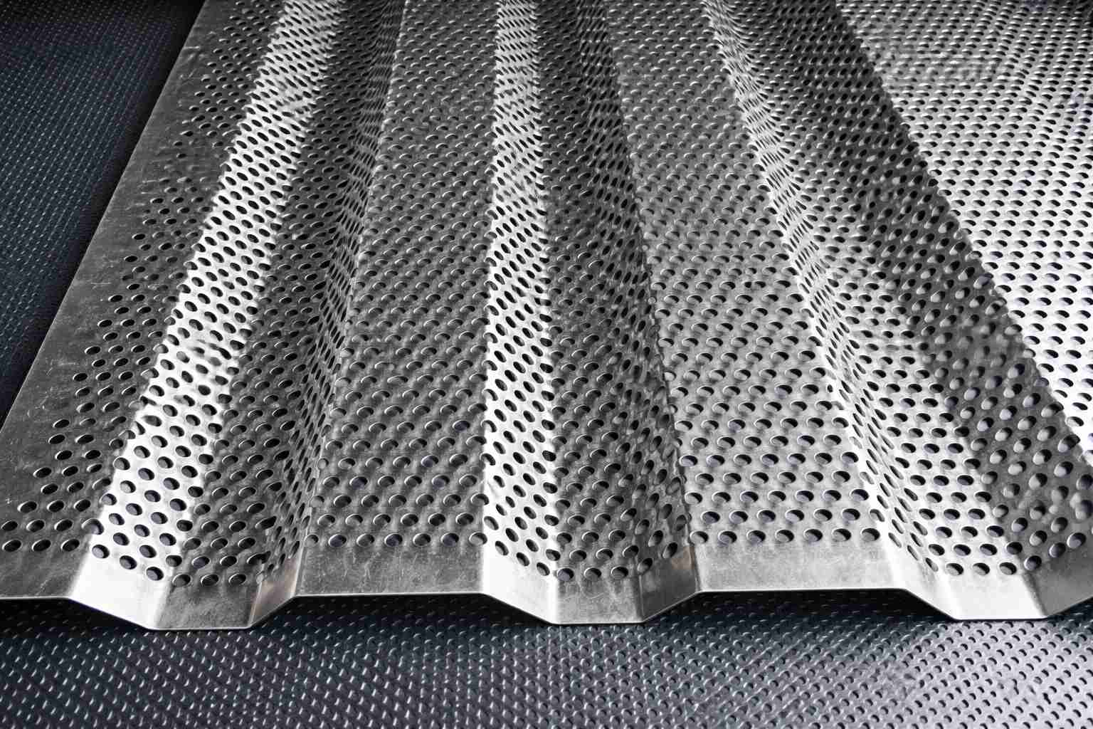 Перфорированный профнастил Т-8 пример узла